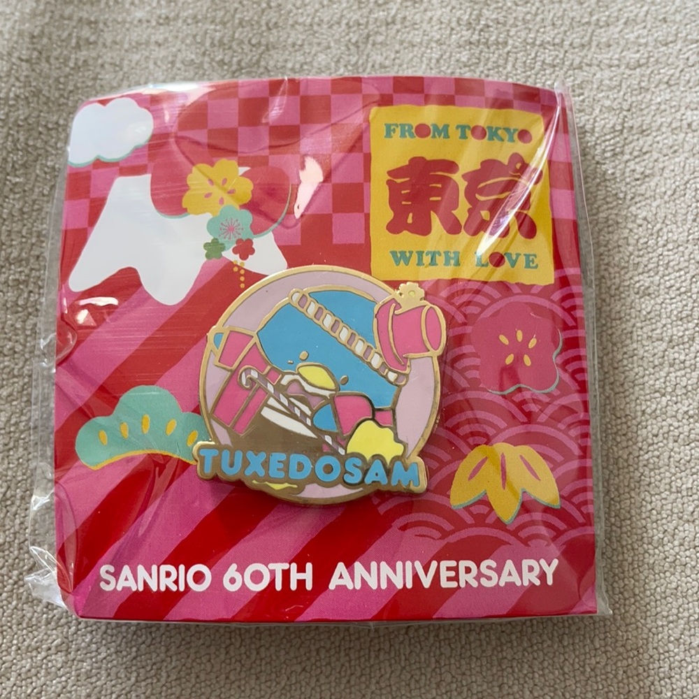 Sanrio Tuxedo Sam pin